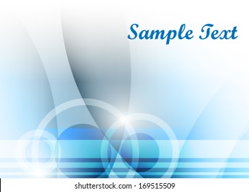 Blue abstract background