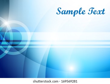 Blue abstract background