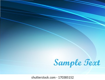 Blue abstract background