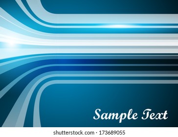 Blue abstract background