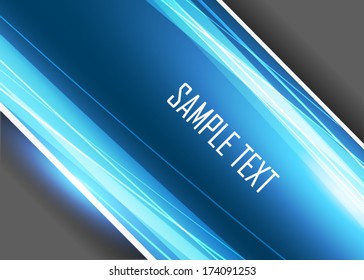 Blue abstract background