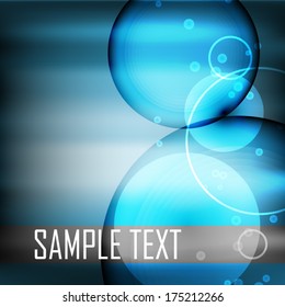 Blue abstract background