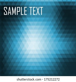 Blue abstract background