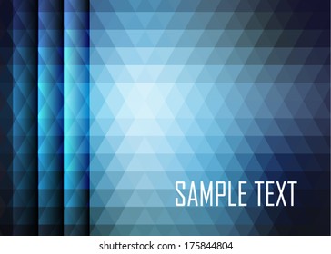 Blue abstract background