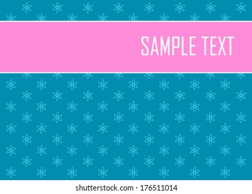 Blue abstract background