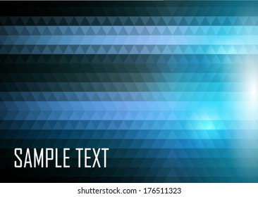 Blue abstract background