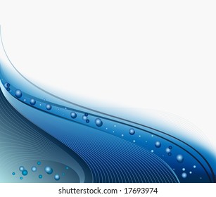 Blue abstract background