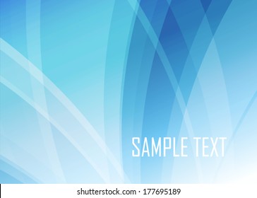 Blue abstract background