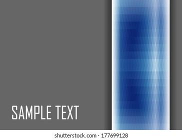 Blue abstract background