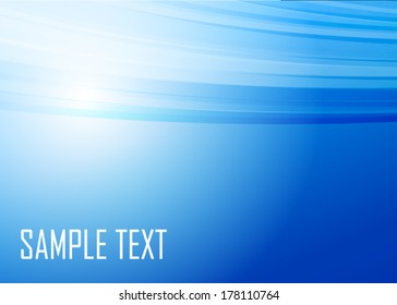 Blue abstract background