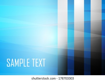 Blue abstract background