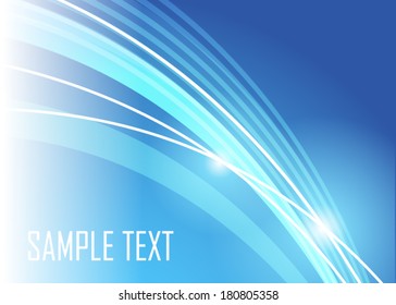 Blue abstract background