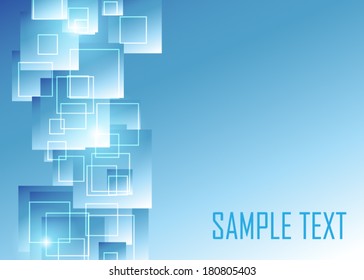 Blue abstract background