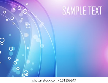 Blue abstract background