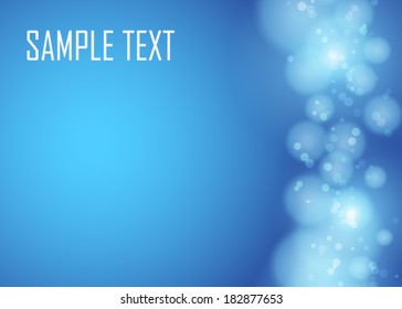 Blue abstract background