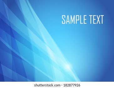 Blue abstract background