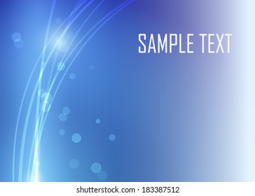 Blue abstract background