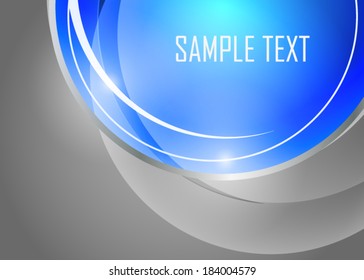 Blue abstract background