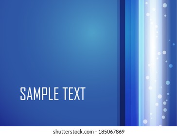Blue abstract background