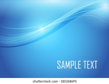 Blue abstract background