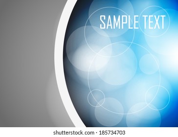 Blue abstract background