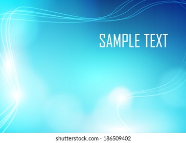 Blue abstract background