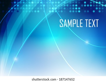 Blue abstract background