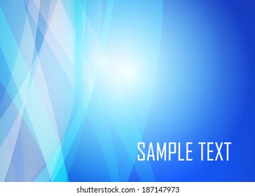 Blue abstract background