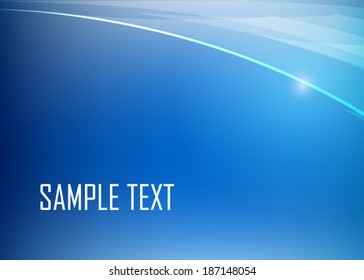 Blue abstract background