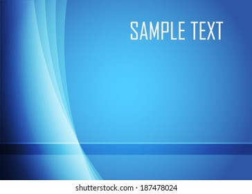 Blue abstract background