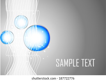 Blue abstract background