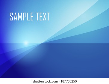 Blue abstract background