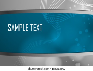 Blue abstract background