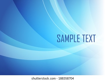 Blue abstract background