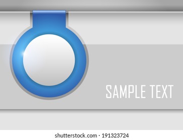 Blue abstract background