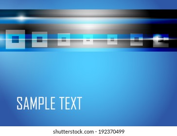 Blue abstract background