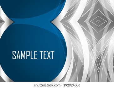 Blue abstract background
