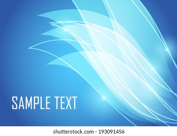 Blue abstract background