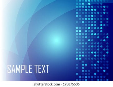 Blue abstract background