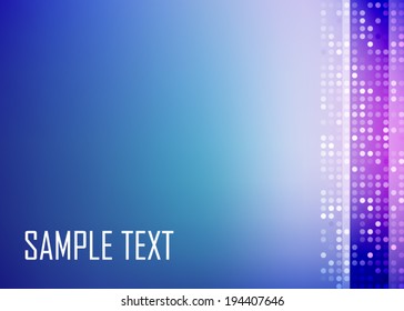 Blue abstract background