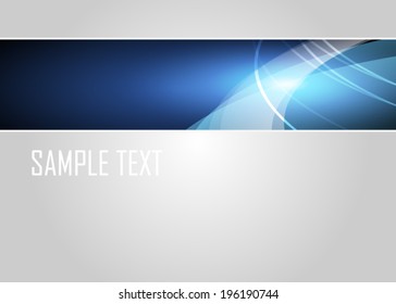 Blue abstract background