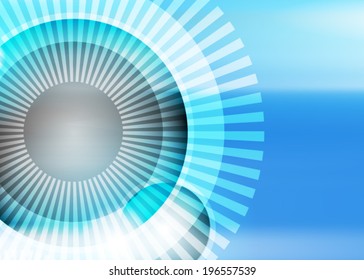 Blue abstract background