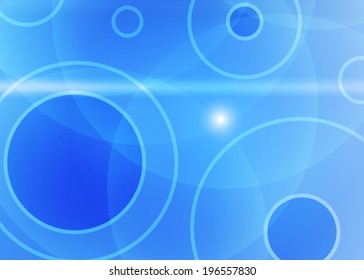 Blue abstract background