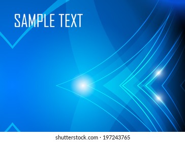 Blue abstract background