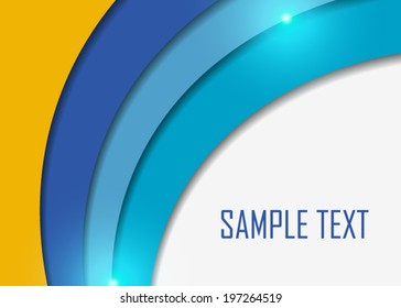 Blue abstract background