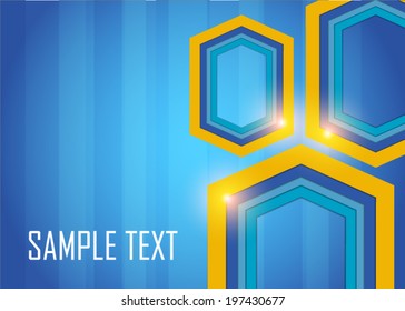 Blue abstract background