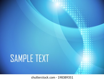 Blue abstract background