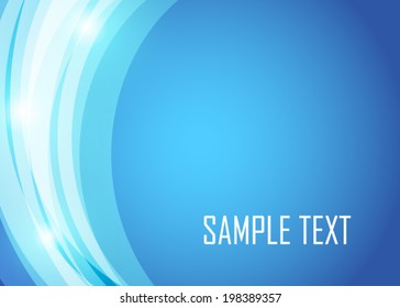 Blue abstract background
