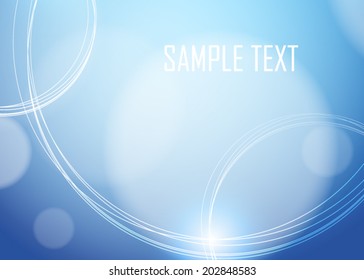 Blue abstract background