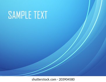 Blue abstract background